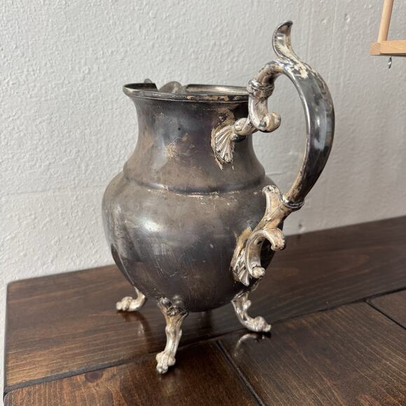 Birmingham Silver Company BSC Silver On Copper Pitcher - Picture 3 of 10